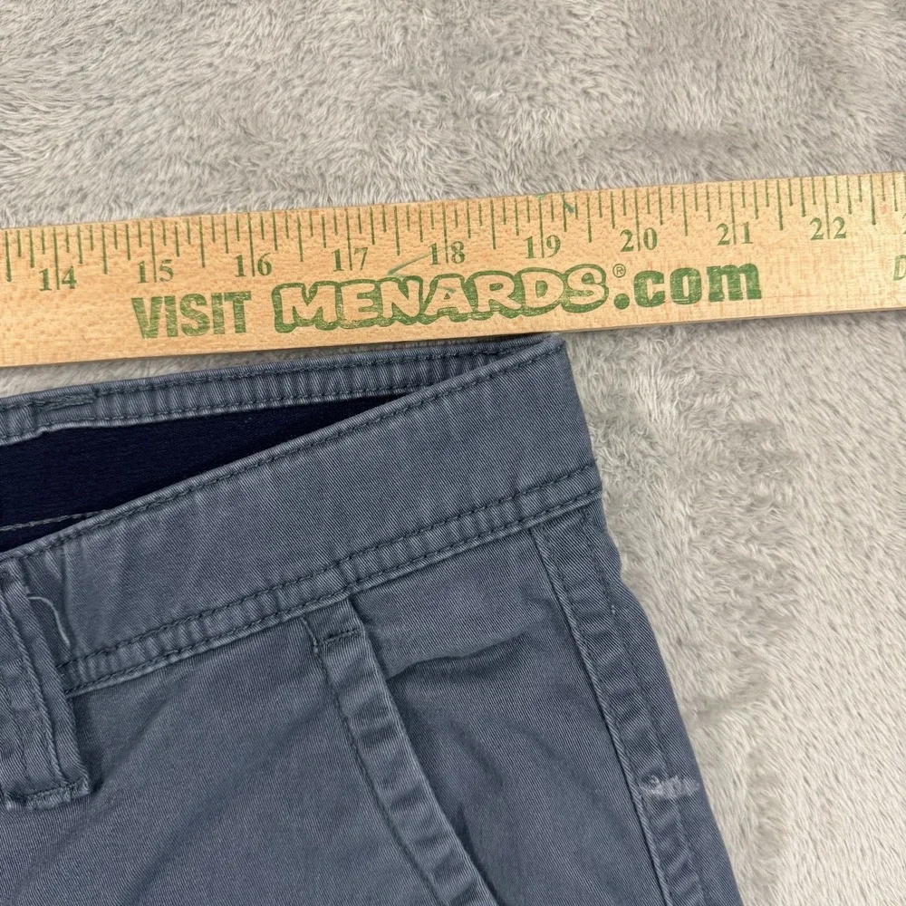 St Johns Bay Shorts Mens 38 Blue Comfort Stretch Cargo Trail Utility 9.5